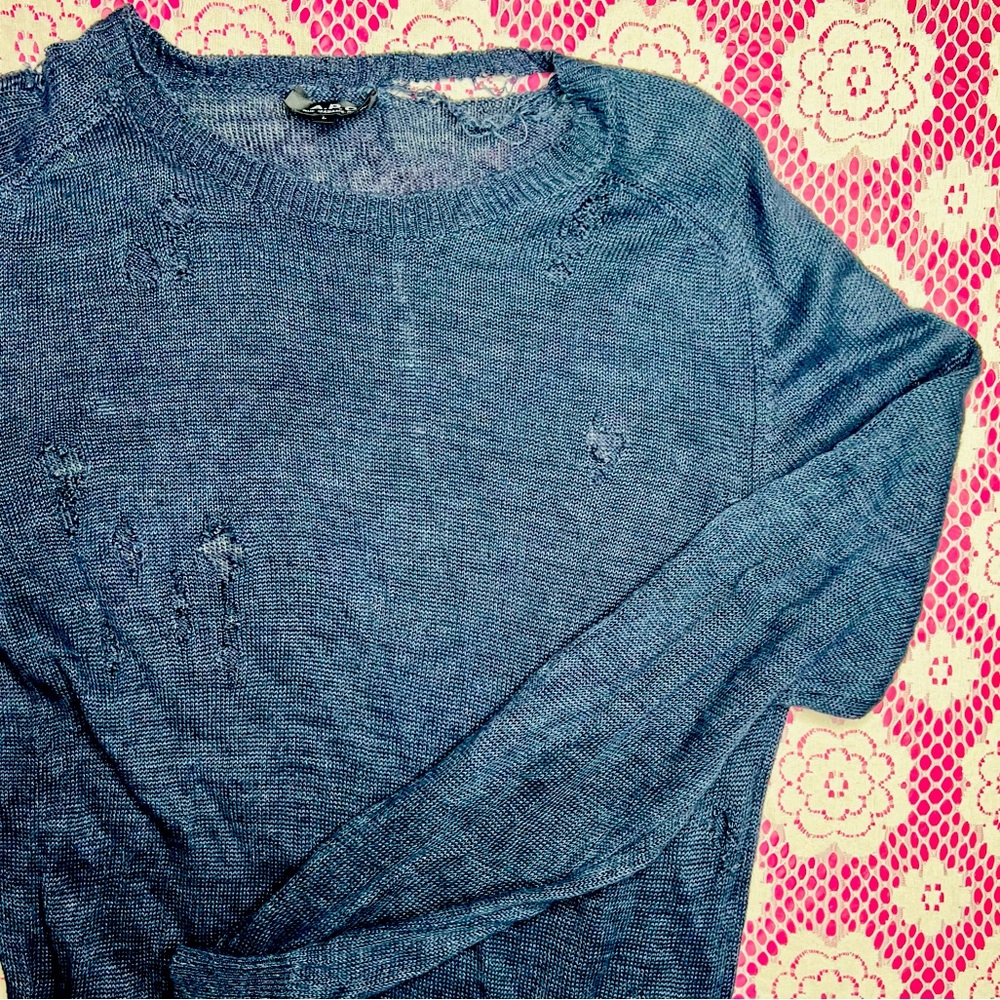 Distressed A.P.C Sweater